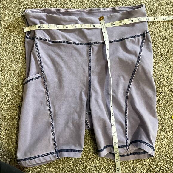 Free People Movement Purple Athletic Bike Shorts Medium - Picture 6 of 6